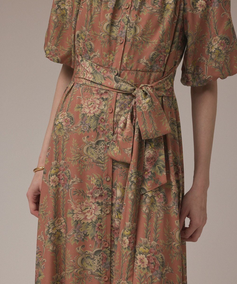 GRACE CONTINENTAL ヴィンテージフラワープリントワンピース 