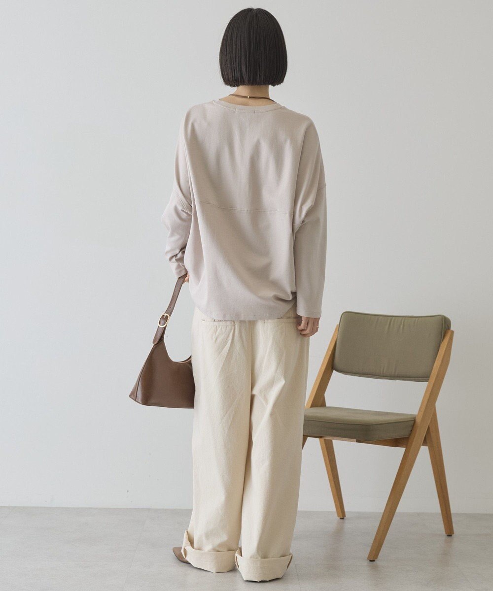 AMERICAN HOLIC 【先行予約】【UVカット】コクーンポンチプルオーバー 