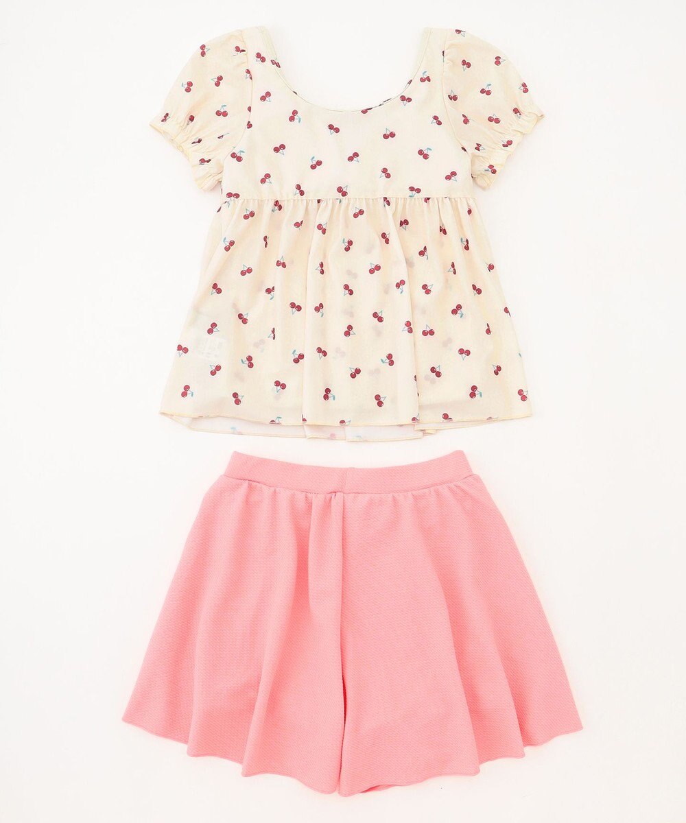 ANY KIDS 総柄 セパレート水着 