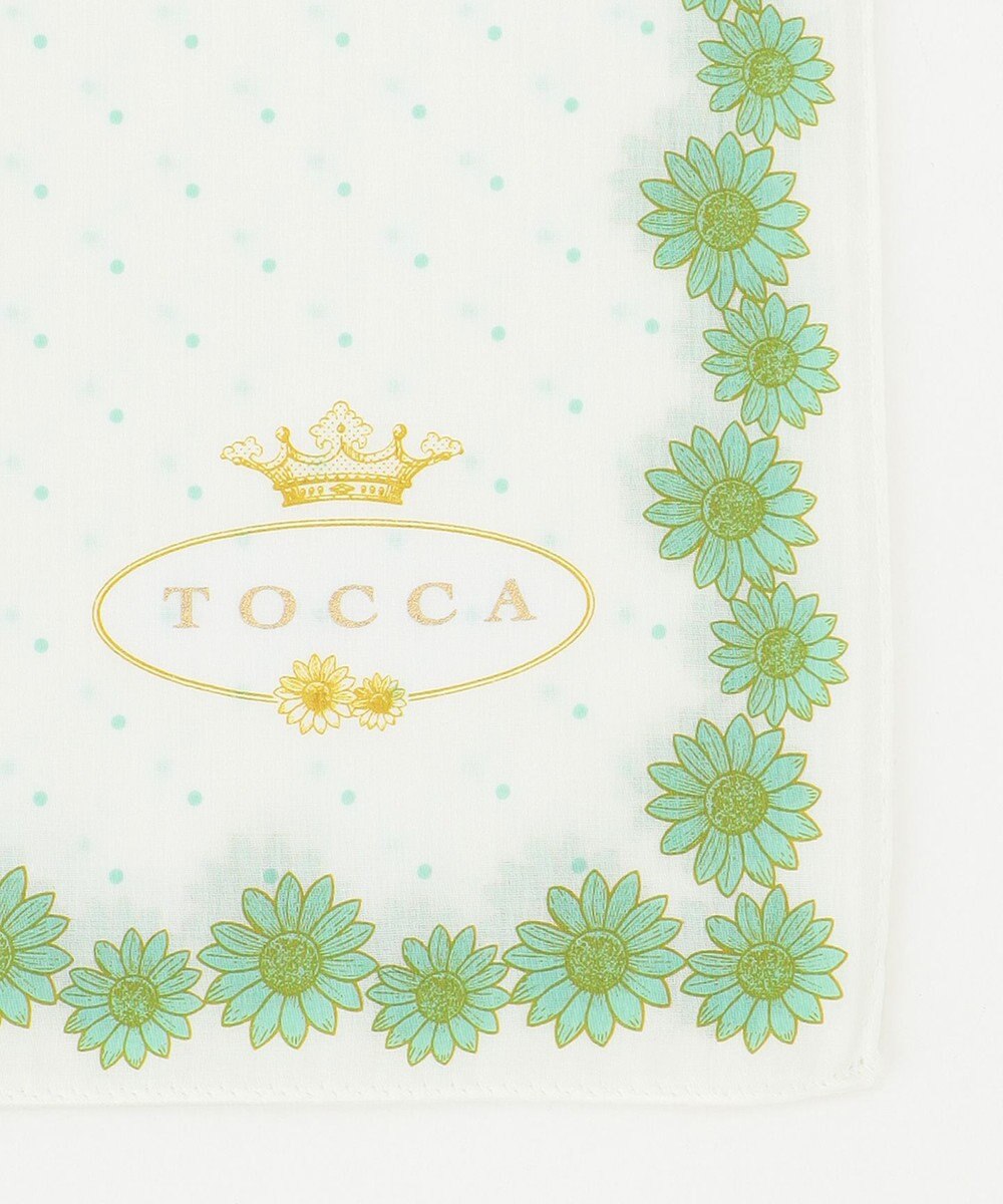 TOCCA 【HANDKERCHIEF COLLECTION】MARGARET ICON LOGO CHIEF ハンカチ 