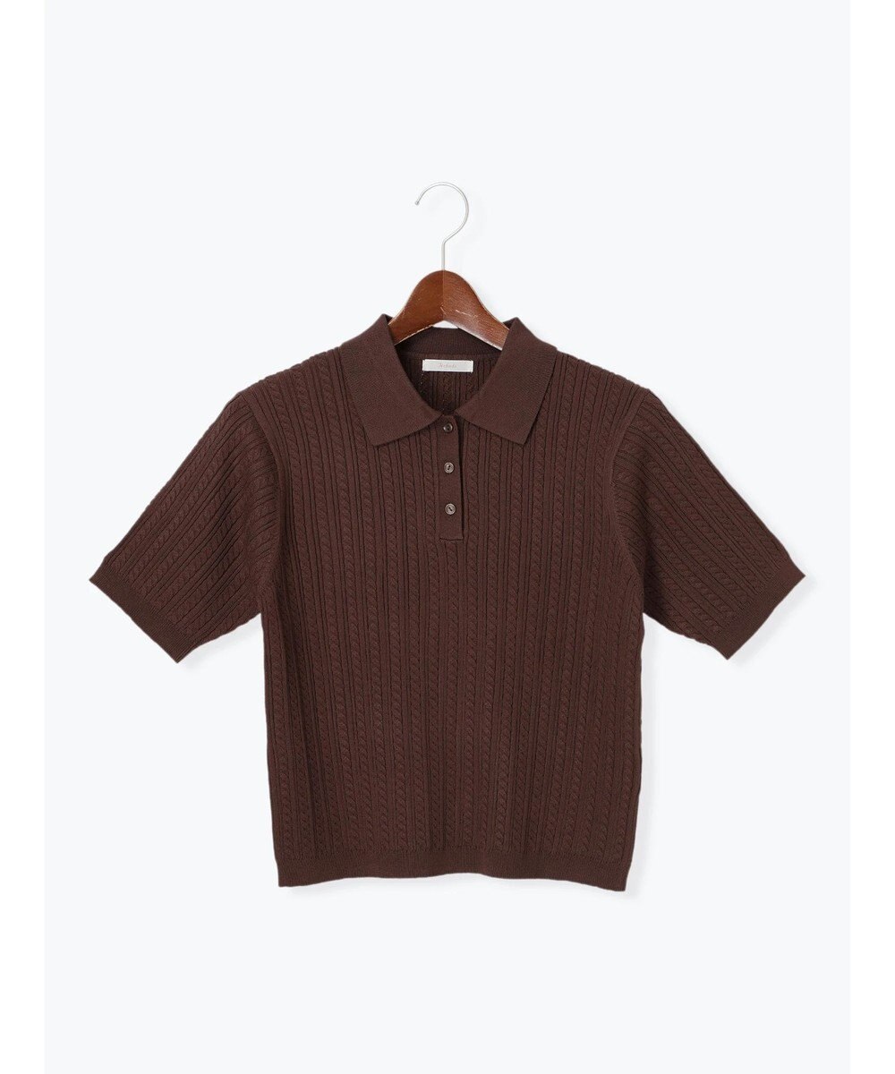 Te chichi ミニケーブルポロニット 