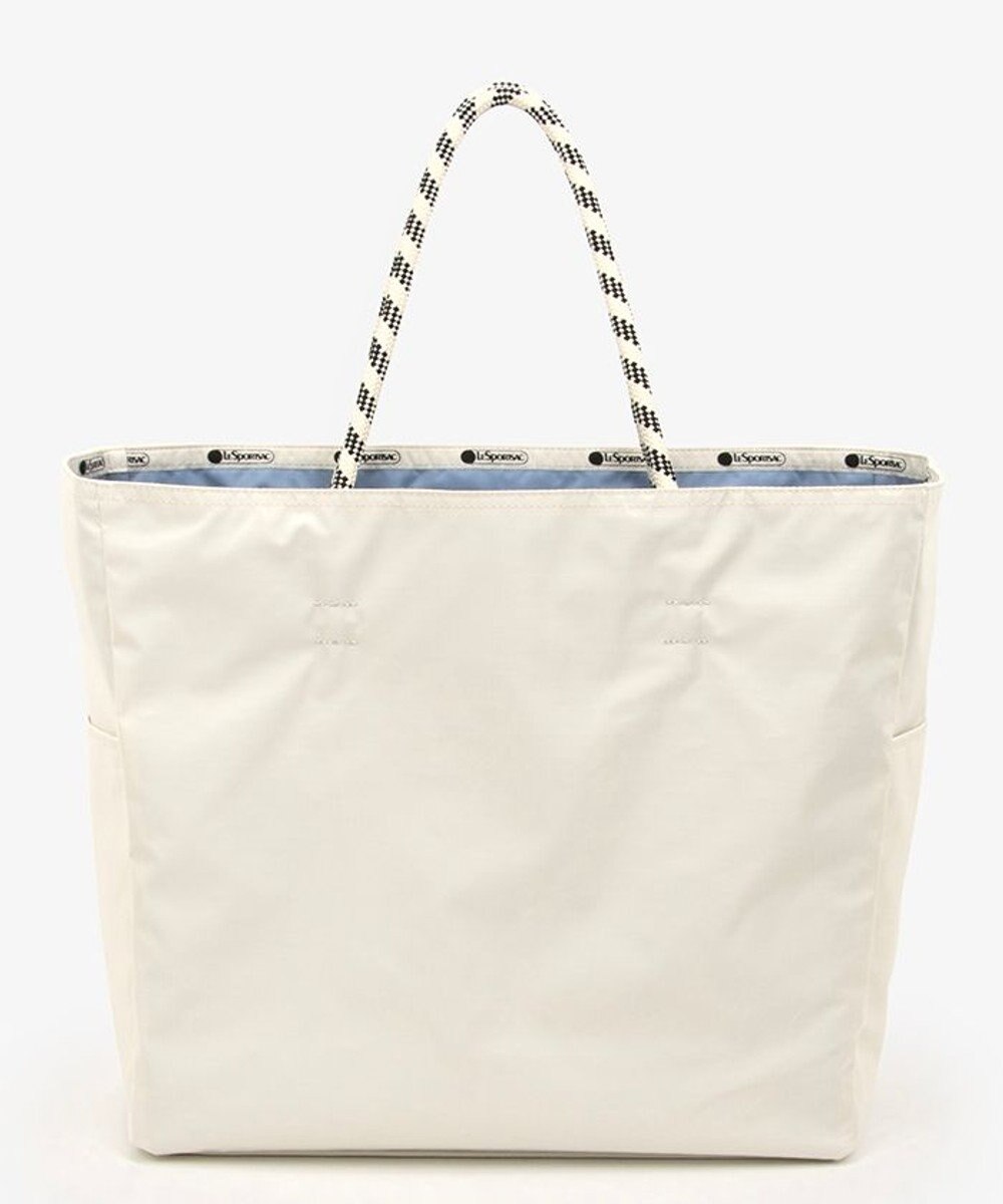 LeSportsac LARGE 2 WAY TOTE/2ウェイスレートブルー/パールシャイン 