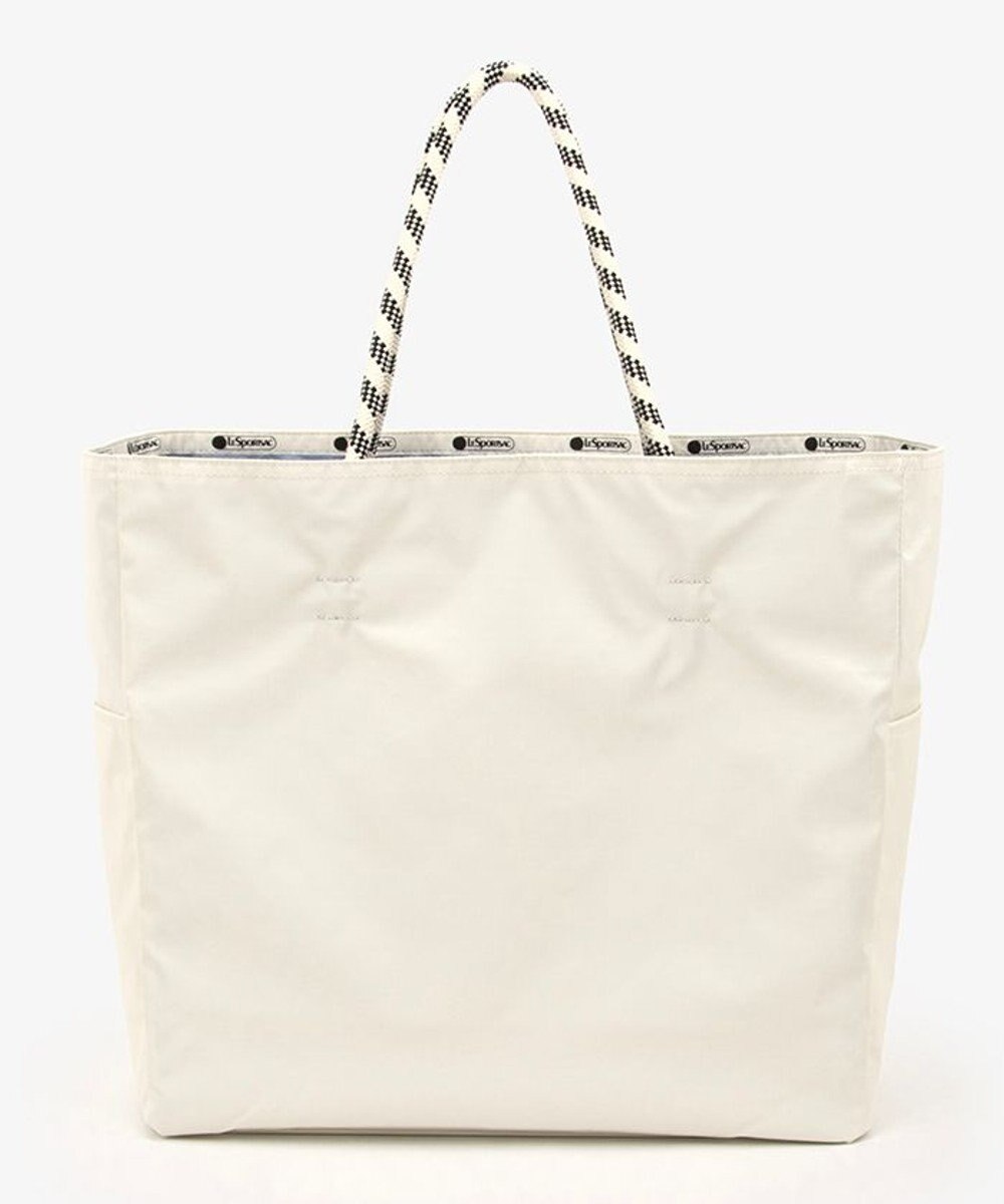 LeSportsac LARGE 2 WAY TOTE/2ウェイスレートブルー/パールシャイン 