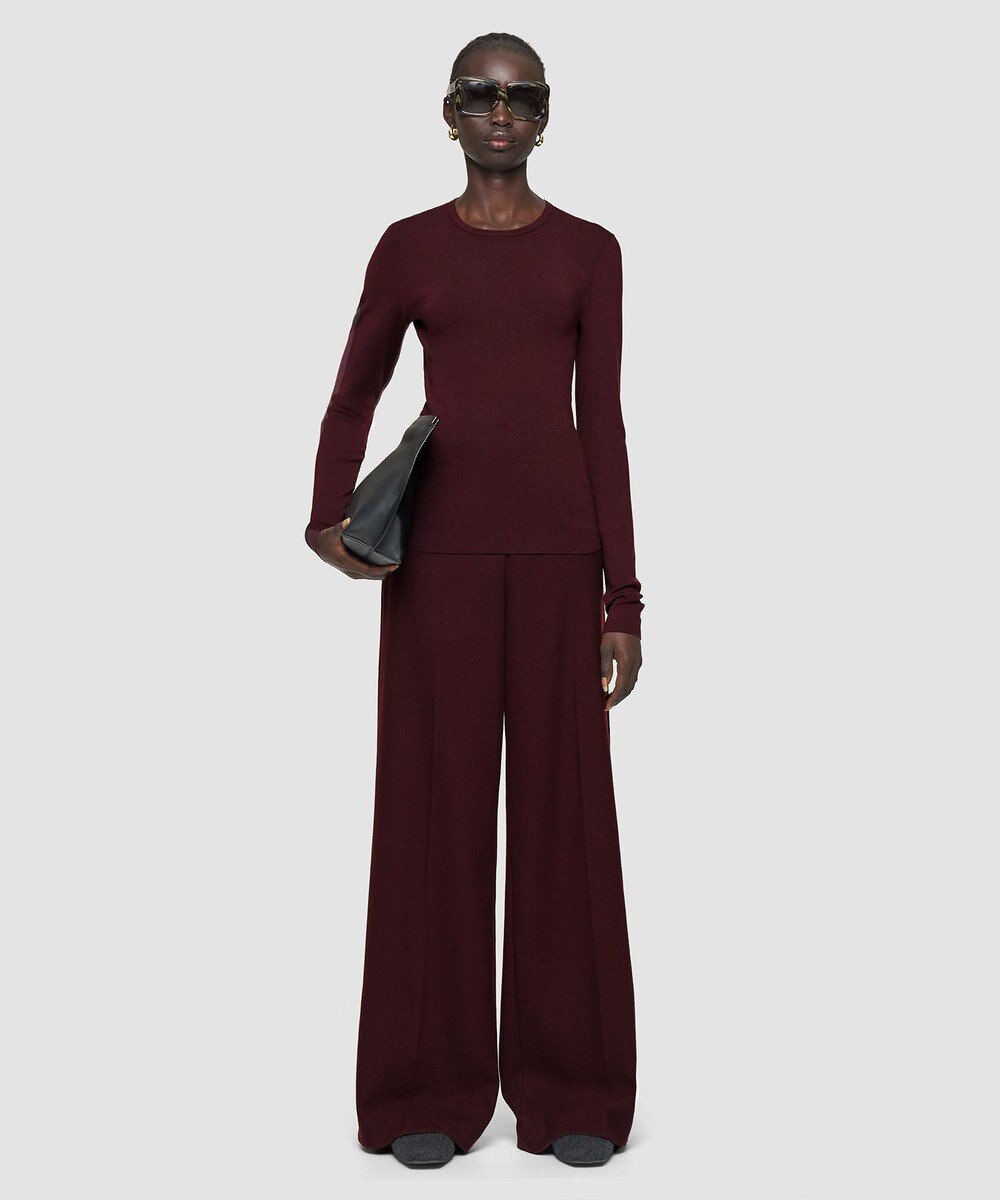 JOSEPH 【洗える】シルクストレッチトップ 