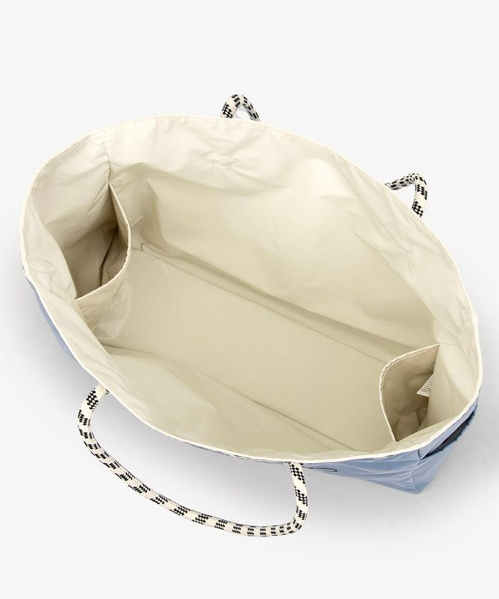 LeSportsac LARGE 2 WAY TOTE/2ウェイスレートブルー/パールシャイン 