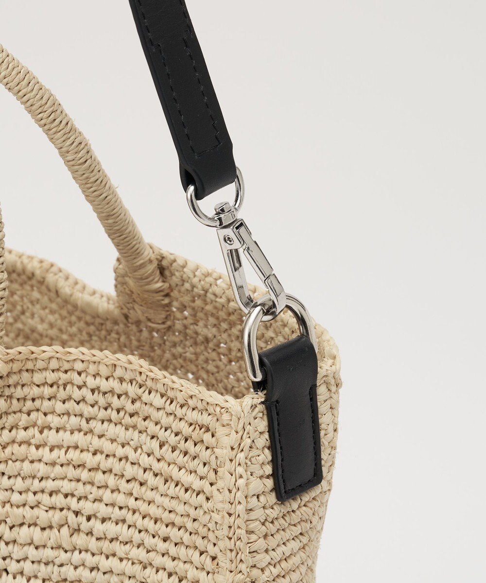 russet 《かごバッグ》インドラフィア2WAYトートバッグ(TI-368) 