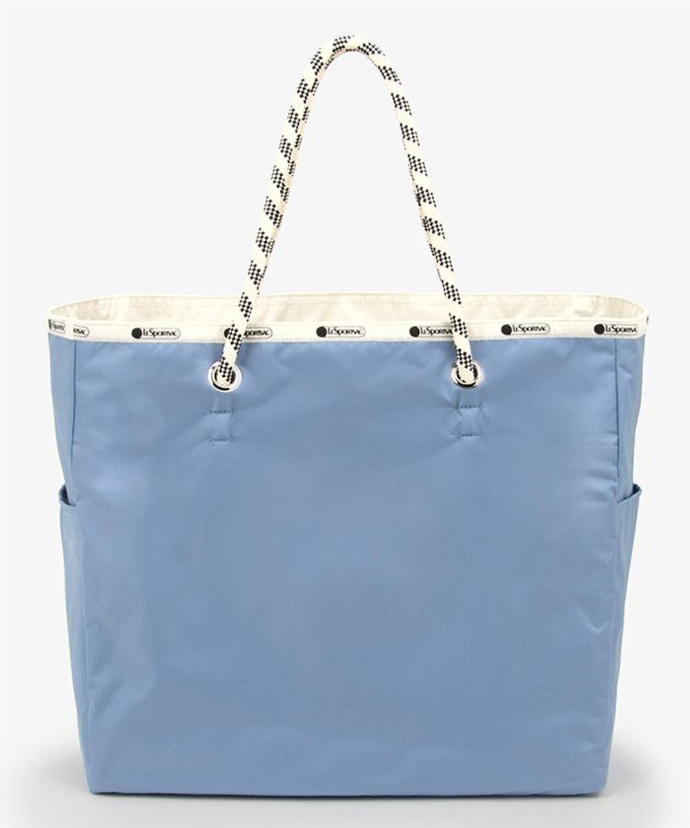 LeSportsac LARGE 2 WAY TOTE/2ウェイスレートブルー/パールシャイン 