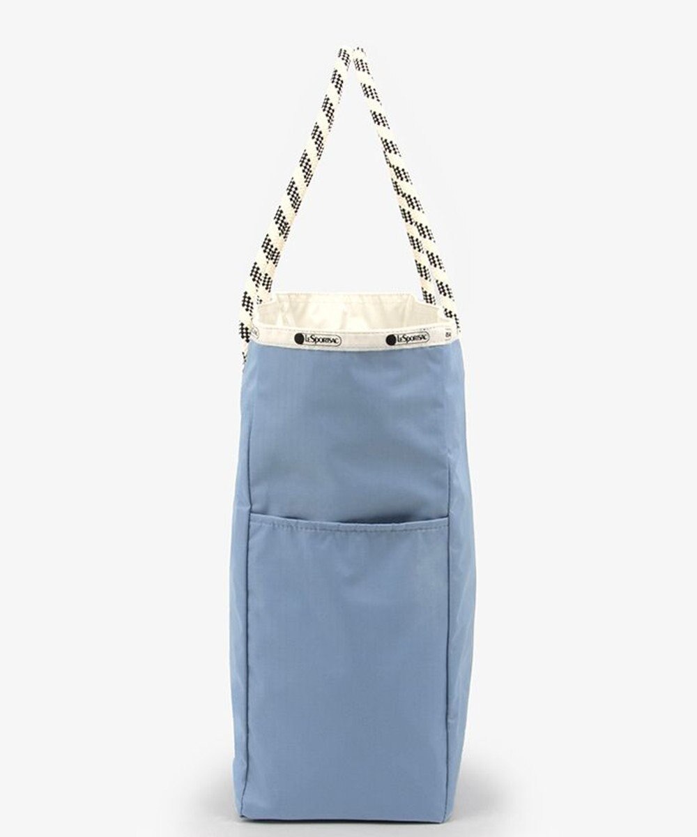 LeSportsac LARGE 2 WAY TOTE/2ウェイスレートブルー/パールシャイン 