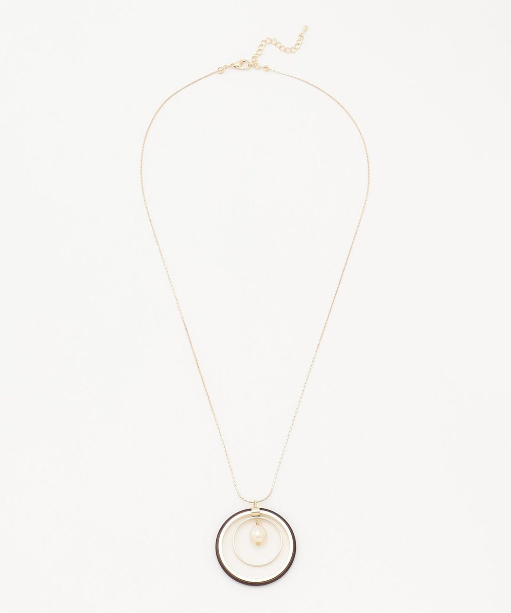 ANY サークルリングネックレス 