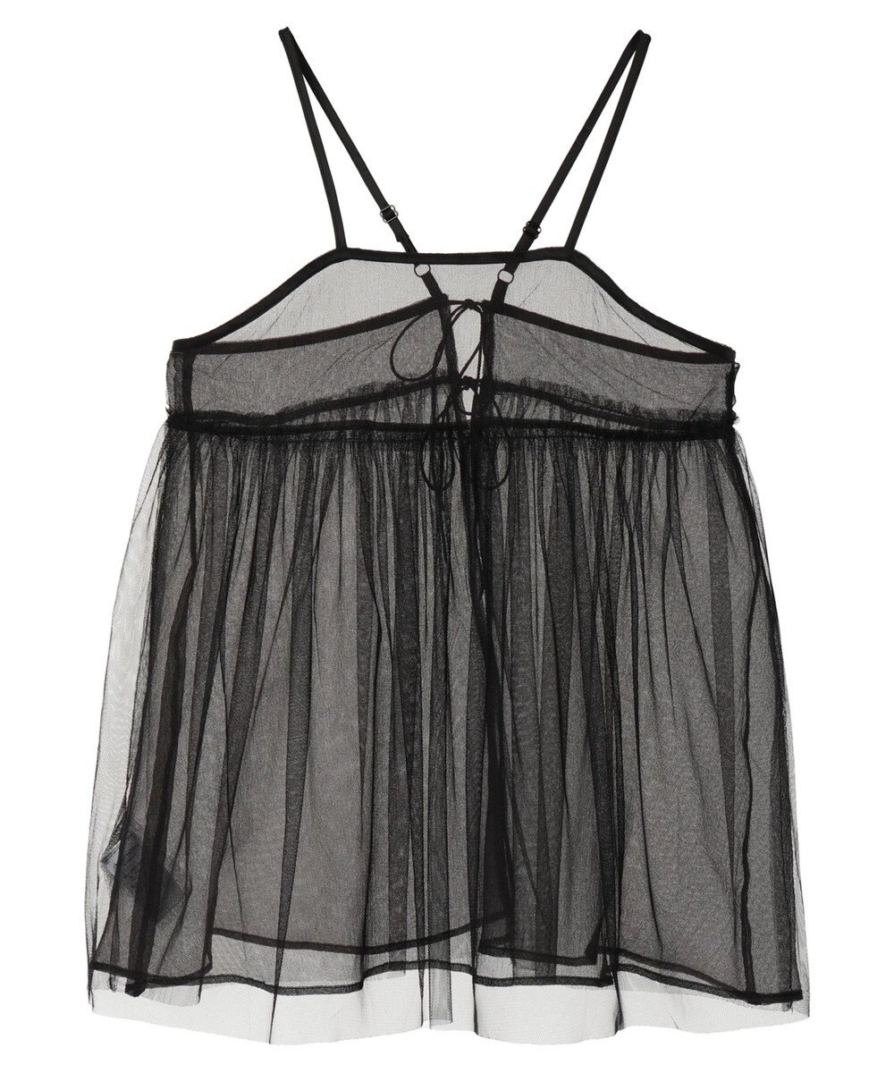 Green Parks リバーシブルチュールビスチェ 