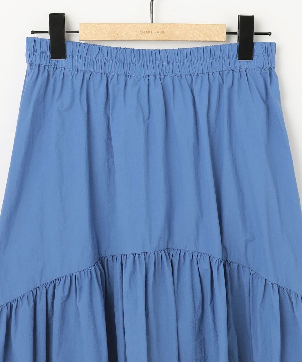 SHARE PARK LADIES ライトタフタギャザースカート 