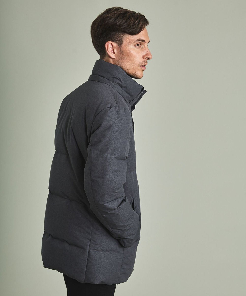 GOTAIRIKU 【仕事で着用可】MINOTECH メランジラミネート ダウンコート(23年モデル) 