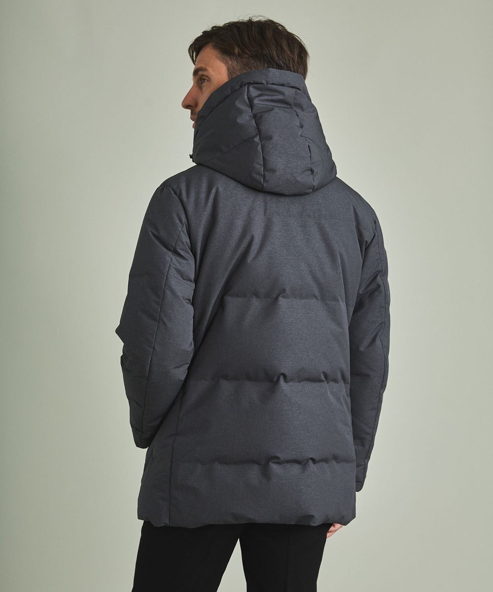 GOTAIRIKU 【仕事で着用可】MINOTECH メランジラミネート ダウンコート(23年モデル) 