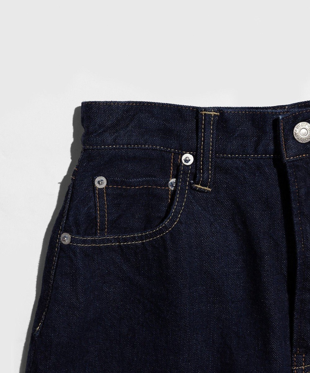 LENO DENIM SKIRT　デニムマキシスカート 