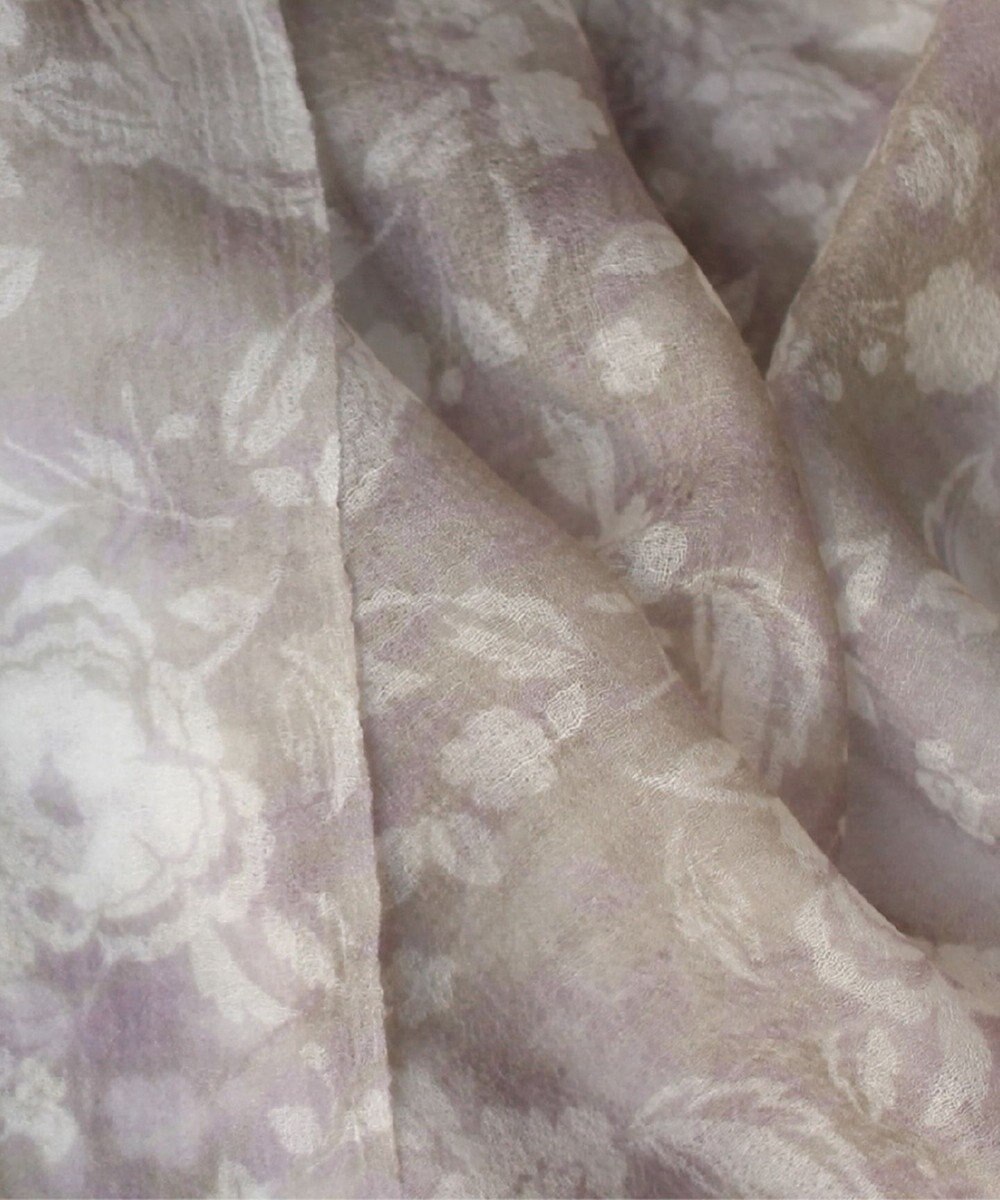 ORuKuBET FLOWER WOOL STOLE 