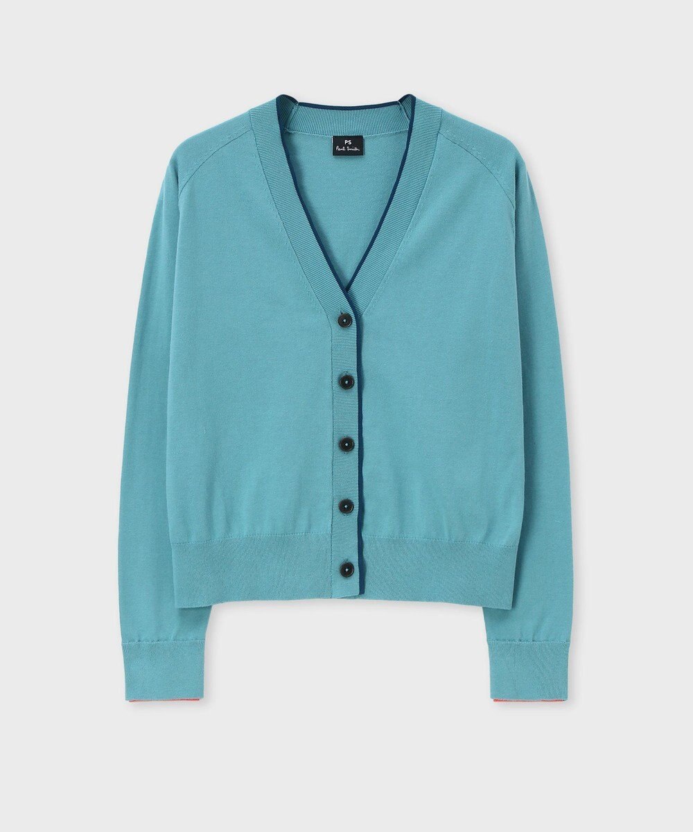 Paul Smith 【洗える】ストライプ カフス カーディガン 