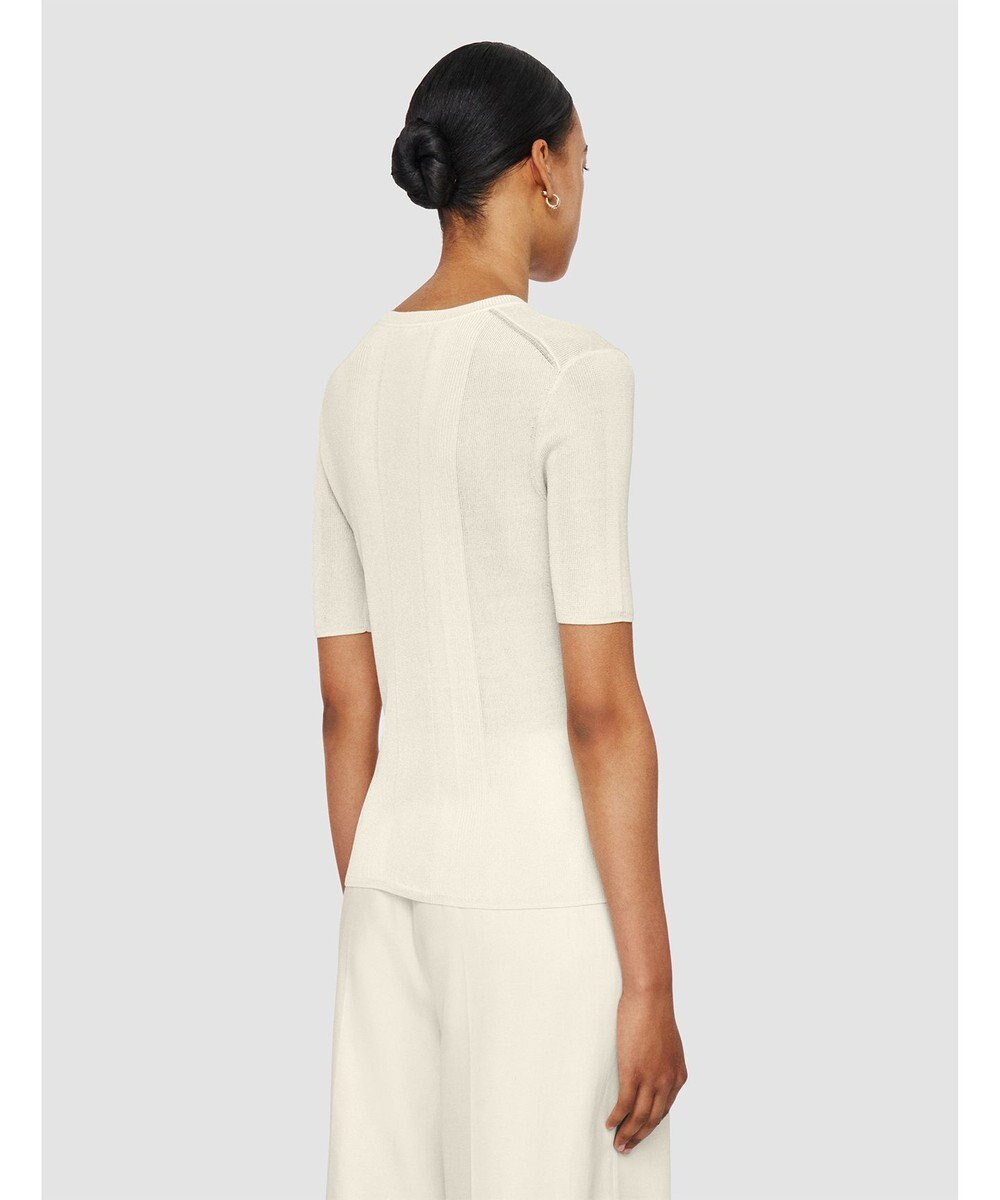 JOSEPH クリスピーレーヨン　ショートスリーブニット 