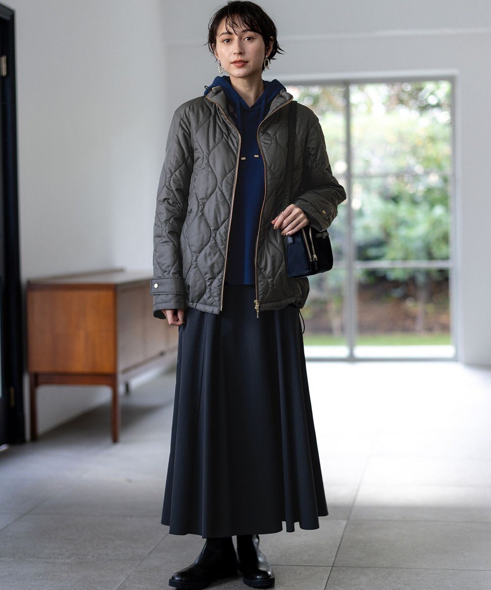 23区 【洗える】ストレッチタイプライター フレア スカート 