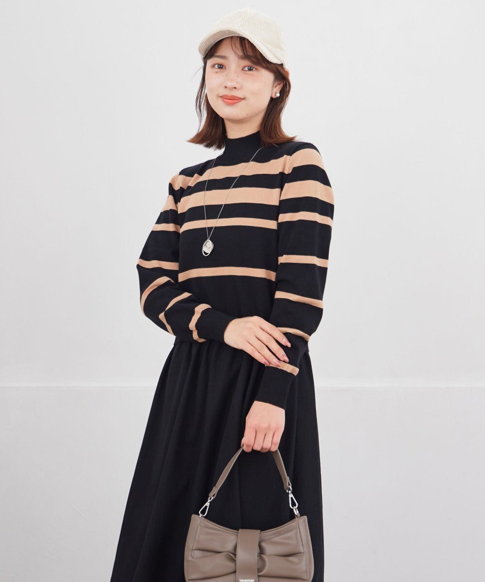 Tiaclasse ニットドッキングワンピース 