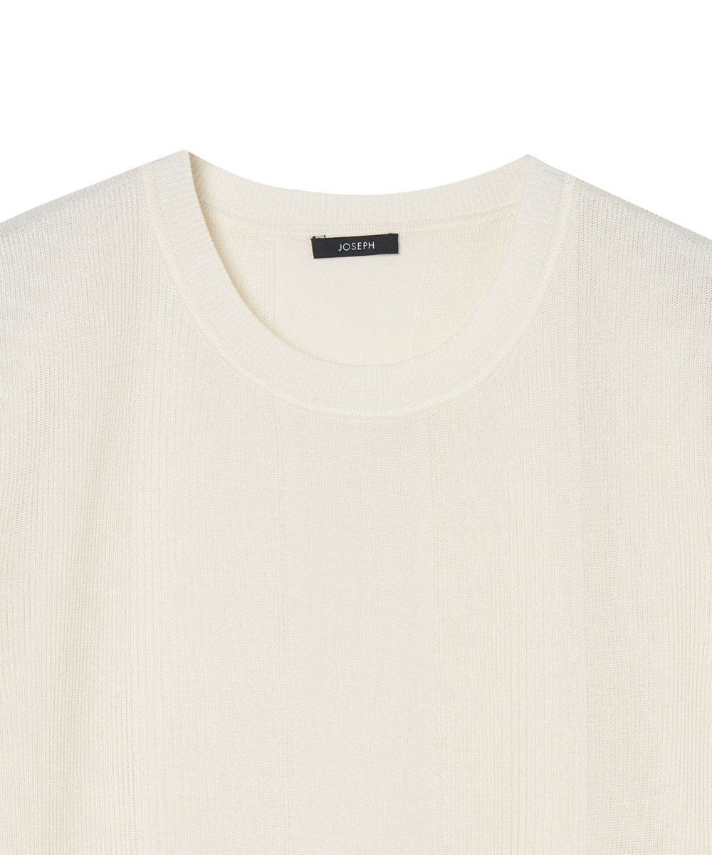 JOSEPH クリスピーレーヨン　ショートスリーブニット 