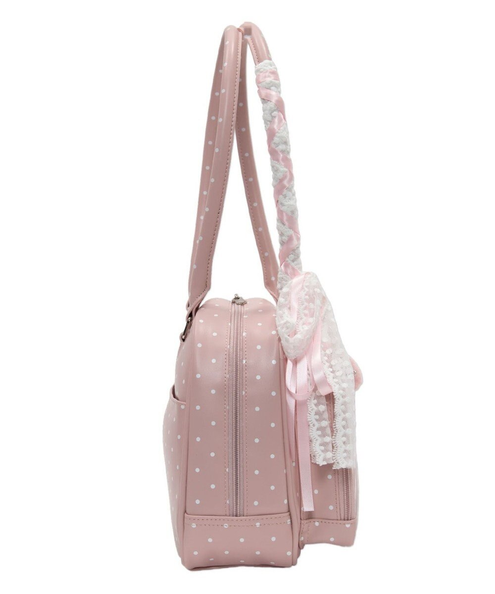 WEGO 【痛バ＆推し活グッズ】きらふわスイートドットぬい痛ボストンバッグ 