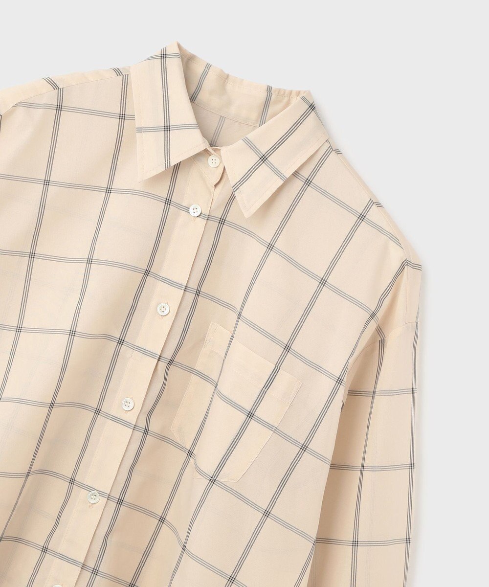 GRACE CONTINENTAL オーガン2WAYシャツ 