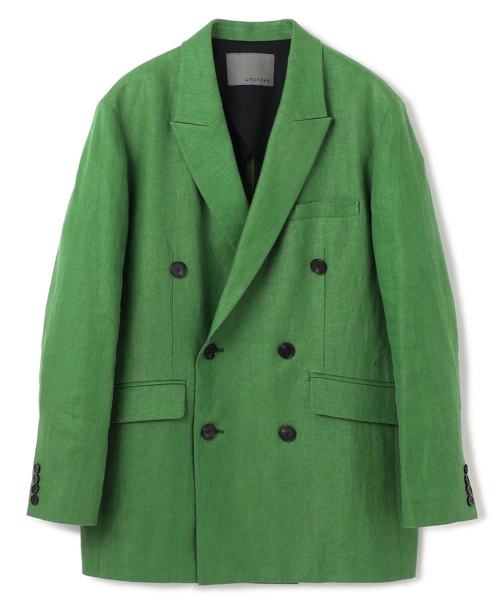 uncrave リネンオックスフォード ビッグジャケット 