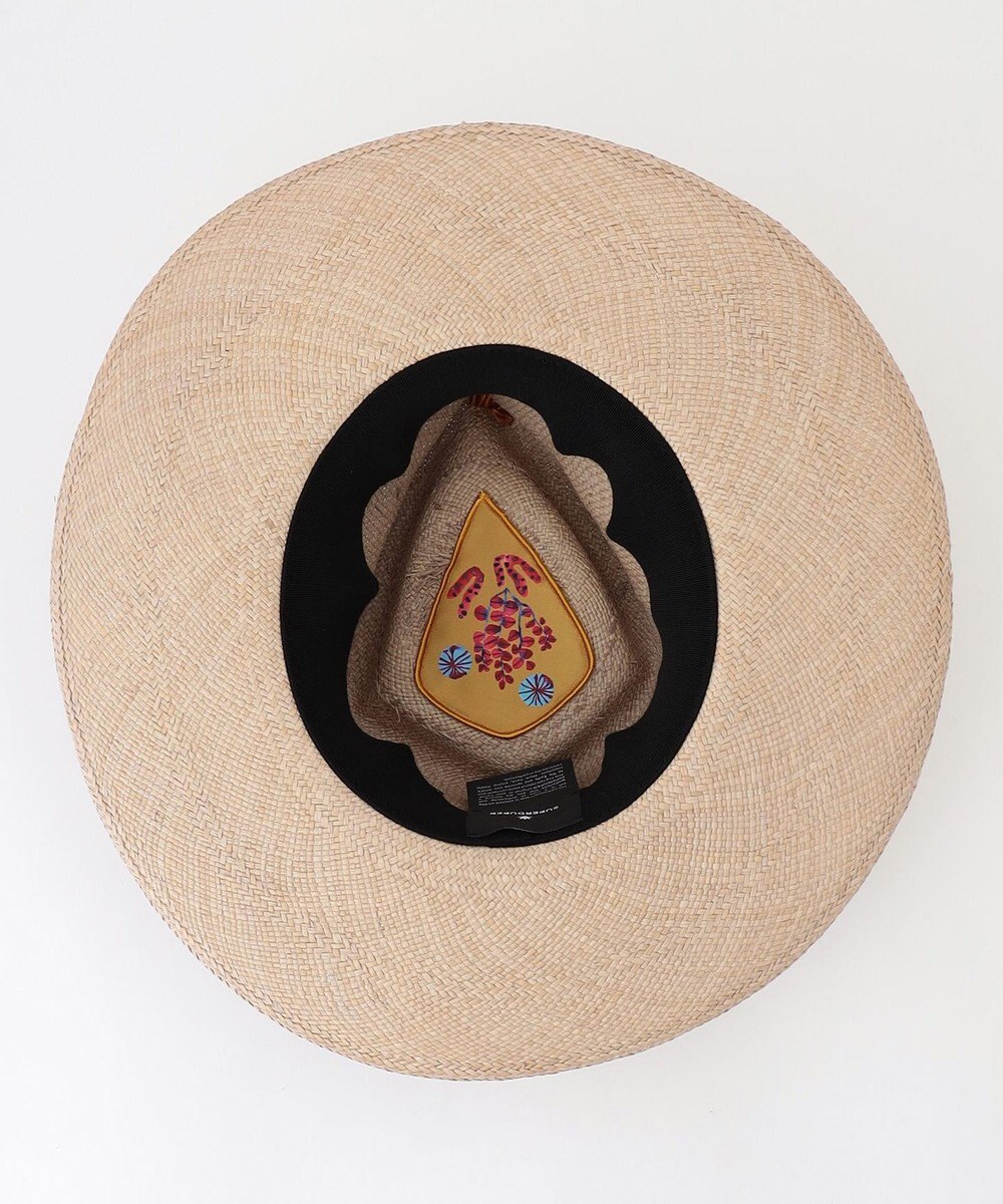 JOSEPH ABBOUD 【SUPERDUPER・イタリア製・ハンドクラフト】DEDALO PANAMA STRAW ハット 
