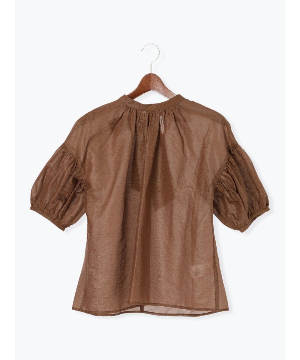 Te chichi レザーライクバックリボンブラウス 