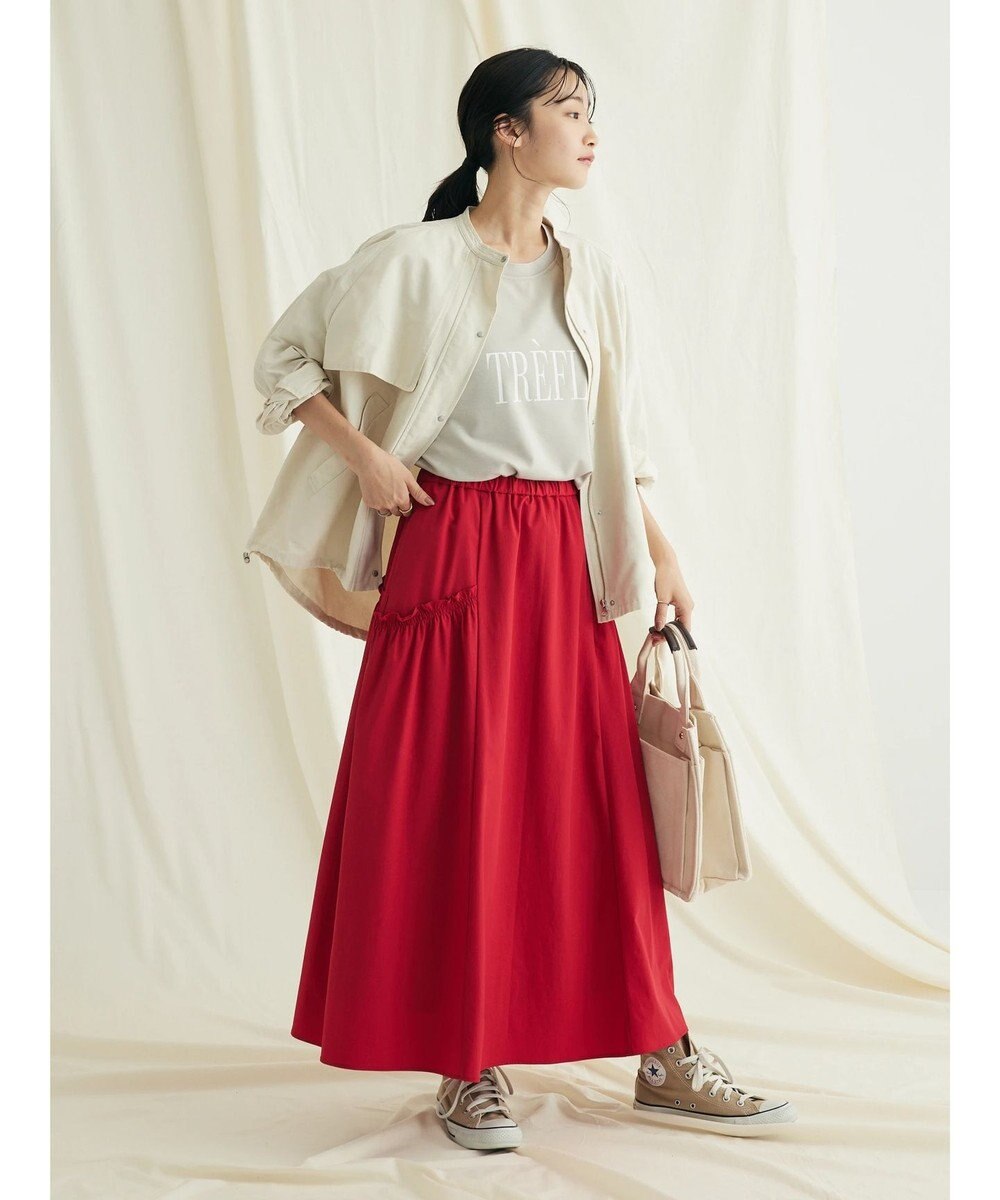 CRAFT STANDARD BOUTIQUE サイドフリルギャザースカート 