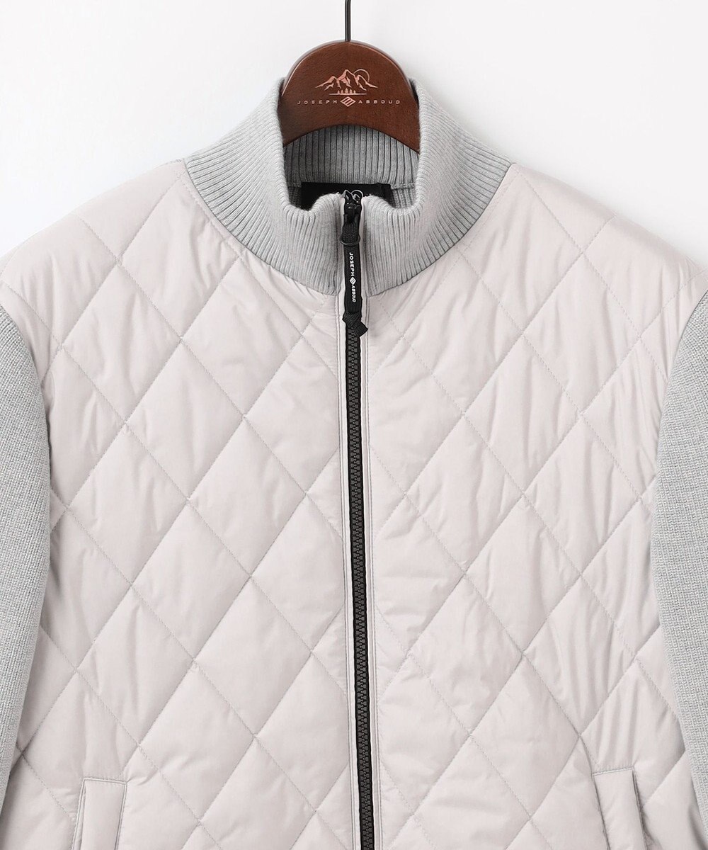 JOSEPH ABBOUD MOUNTAIN 【軽量/防風性】中綿キルトコンビ ニット 