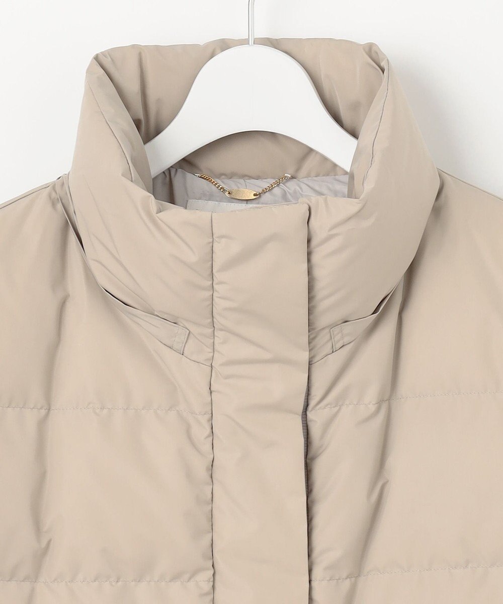 自由区 L 【洗える】マイクロタッサーダウン コート 