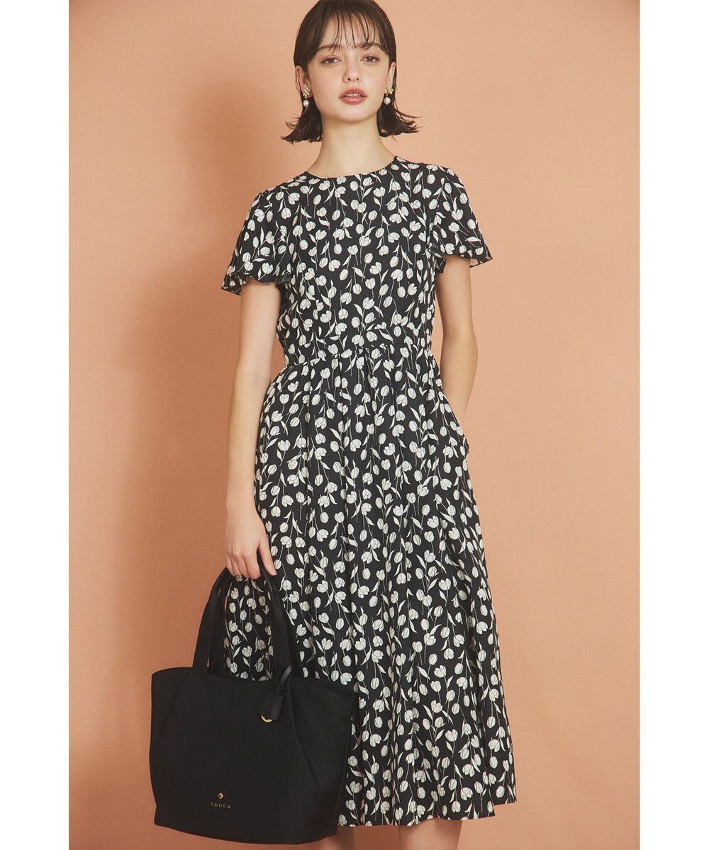 TOCCA 【撥水・A4サイズ対応】BLOOMING BUD NYLONBAG ナイロンバッグ 