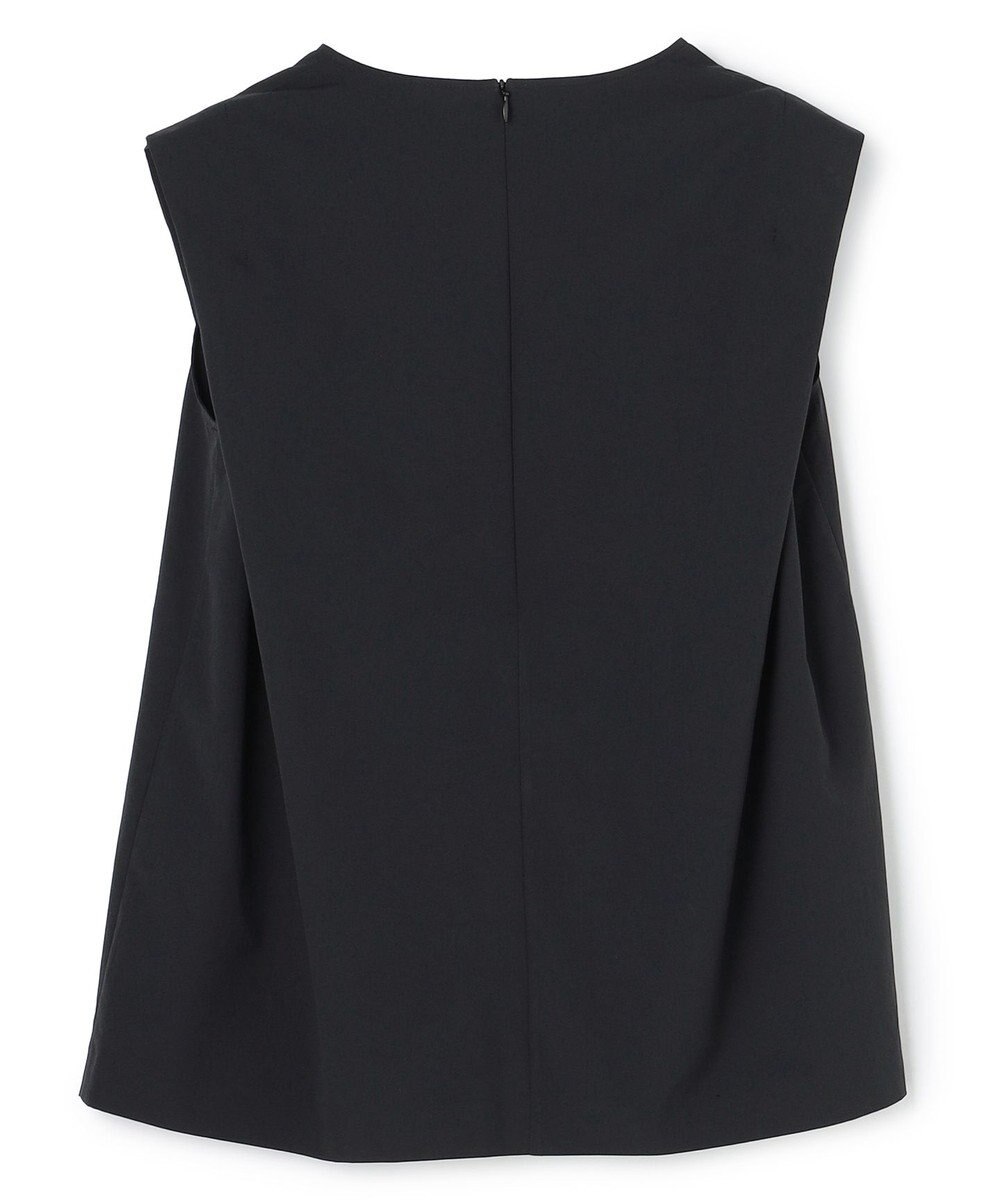 BEIGE， YANN / Vネックタックブラウス 