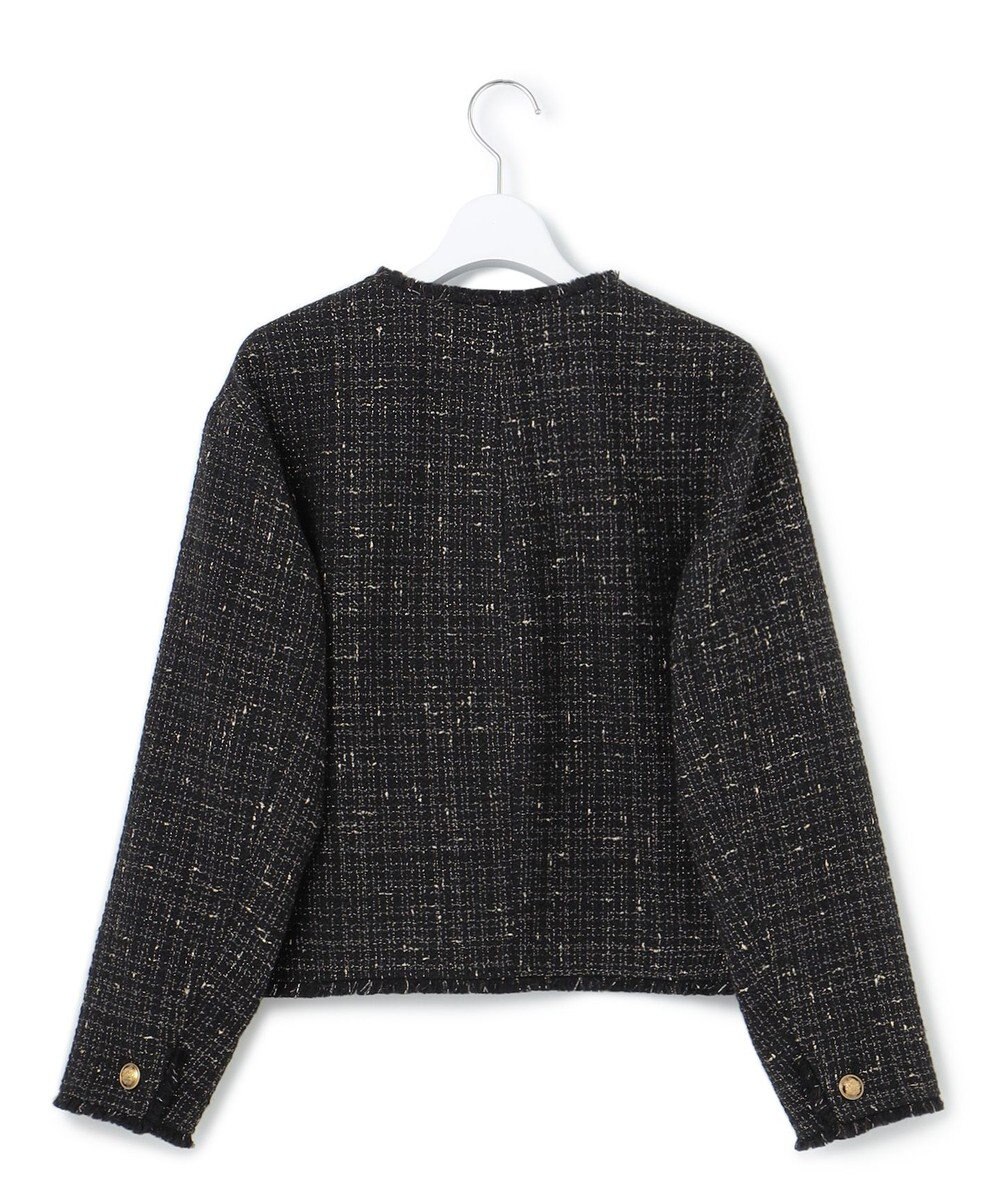 23区 【滝沢眞規子さん着用】GIOLICA ボタン ツイード ジャケット 