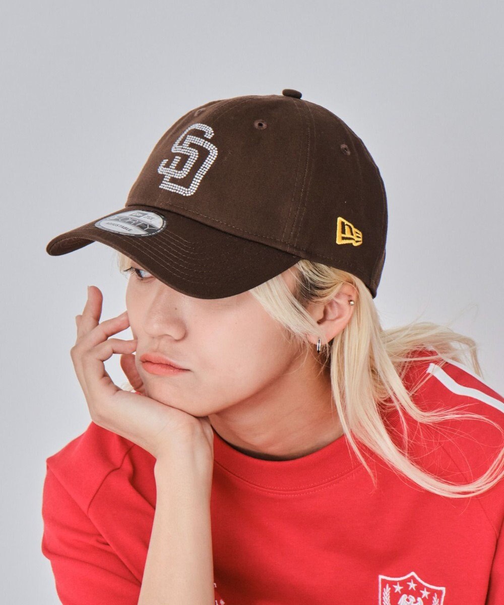 WEGO 【ユニセックス着用ITEM】別注NEWERA　9FORTY　　linestone 