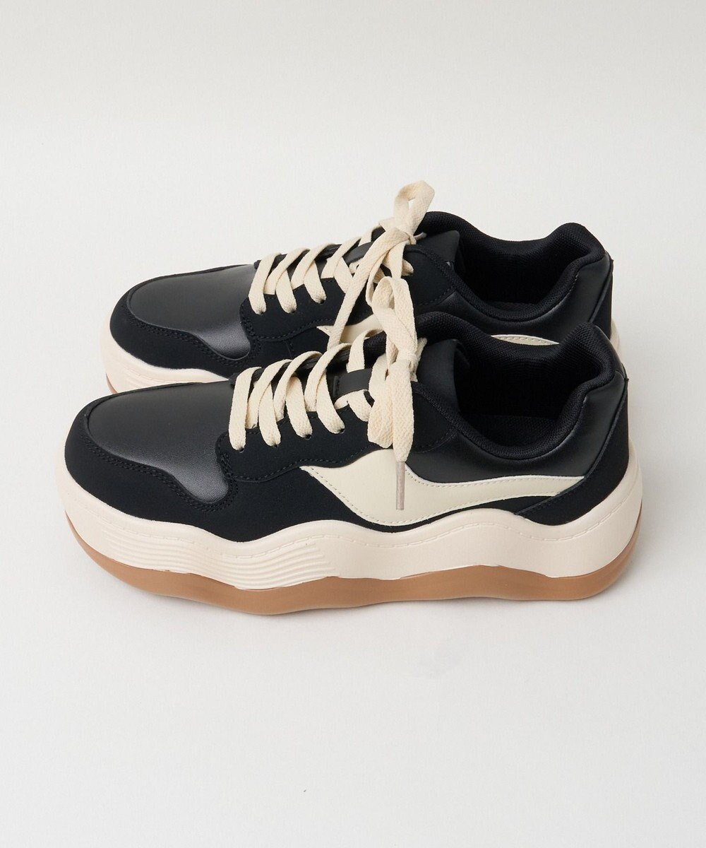 WEGO ウェーブソールカラースニーカー 