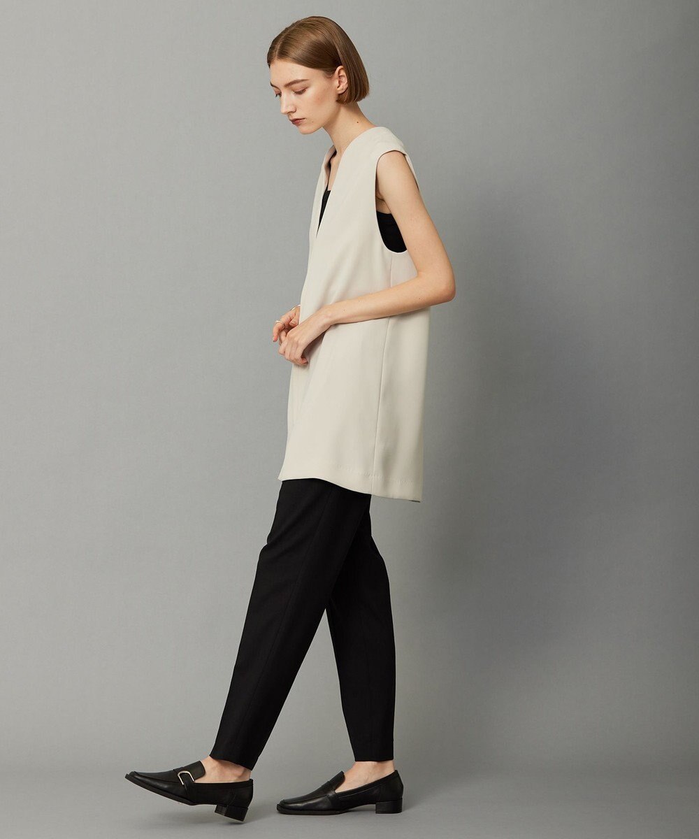 ICB L 【WEB限定カラーあり・洗える】 ライトダブルクロス べスト 