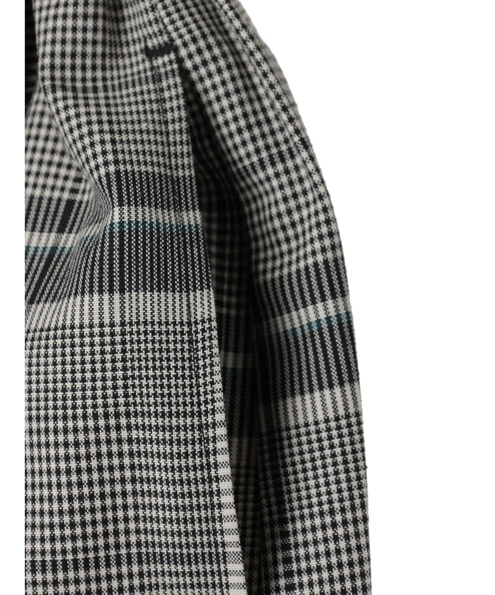 Green Parks 綿麻混バックルベルト付タイトスカート 