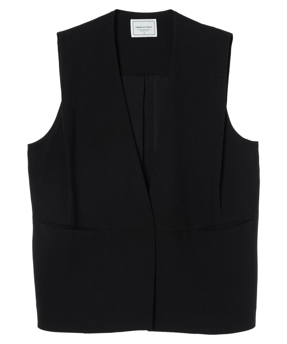 AMERICAN HOLIC 丈違いニュアンスベスト 