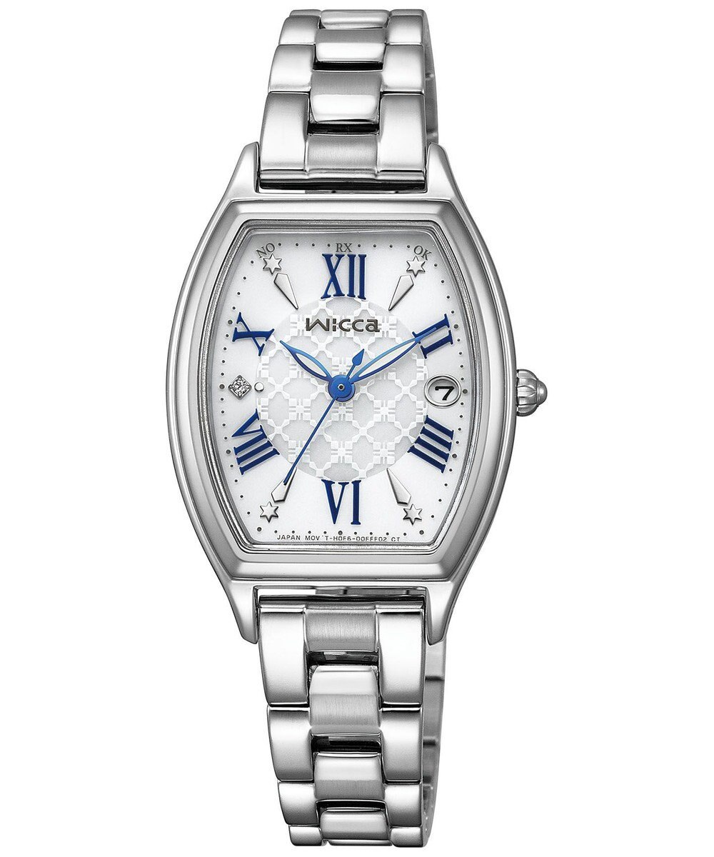 CITIZEN 【トノー型 ソーラーテック電波時計】大人可愛い 樽型ウオッチ KS4-014-11 