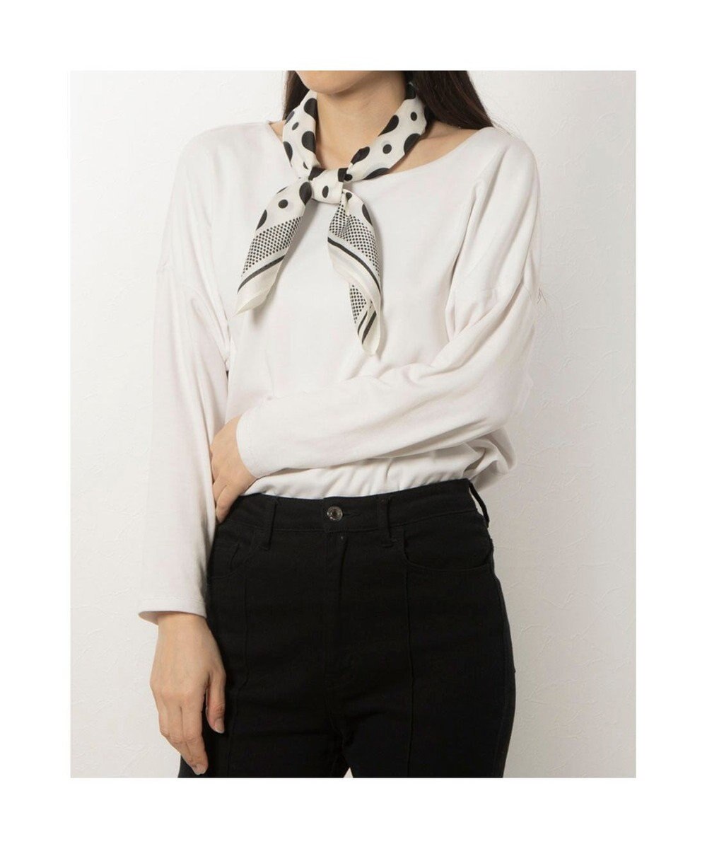 UNBILLION カシュネ cache nez / ドット柄スカーフ 