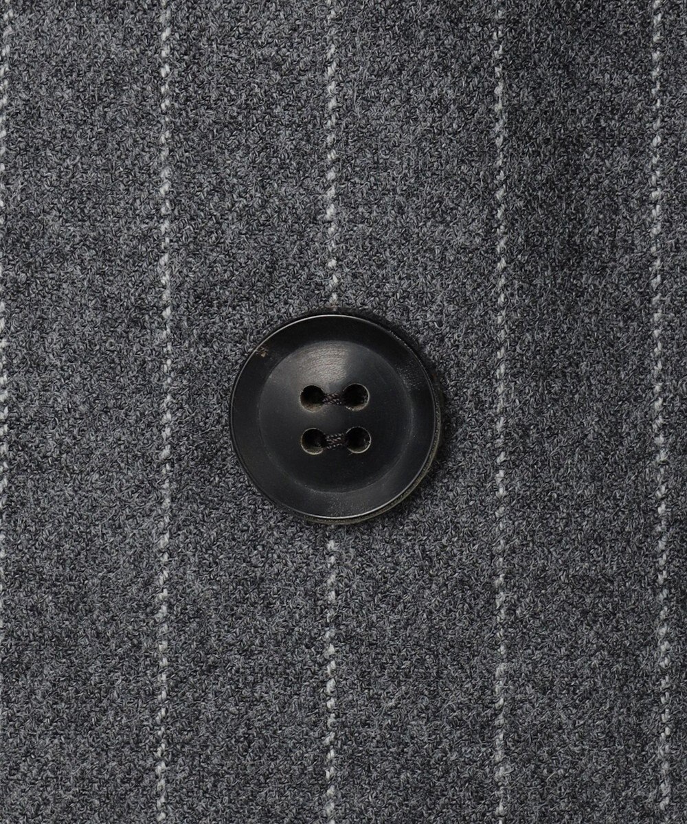 BEIGE， DELAND / ウールピンストライプダブルジャケット 