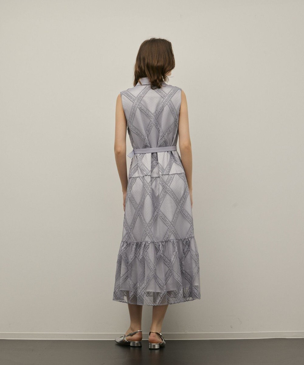 GRACE CONTINENTAL チュールレースワンピース 