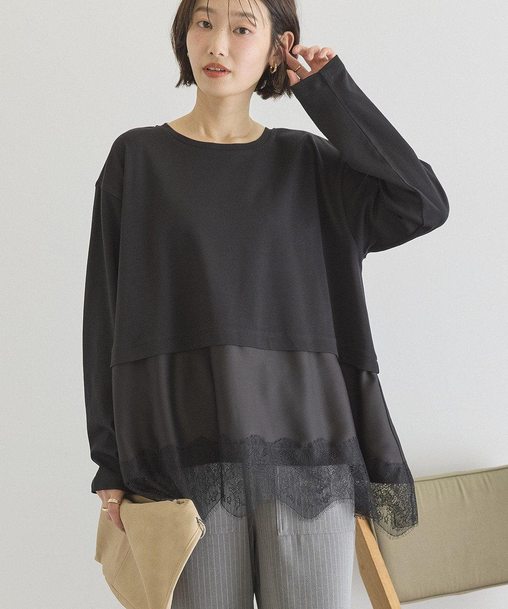 AMERICAN HOLIC スカラップレースプルオーバー 