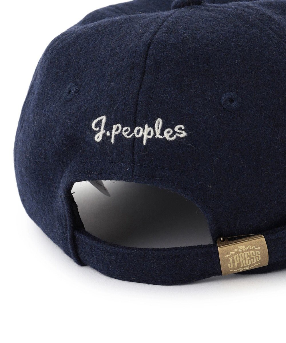 J.PRESS MEN 【NYUZELESS】メルトンベースボール キャップ 