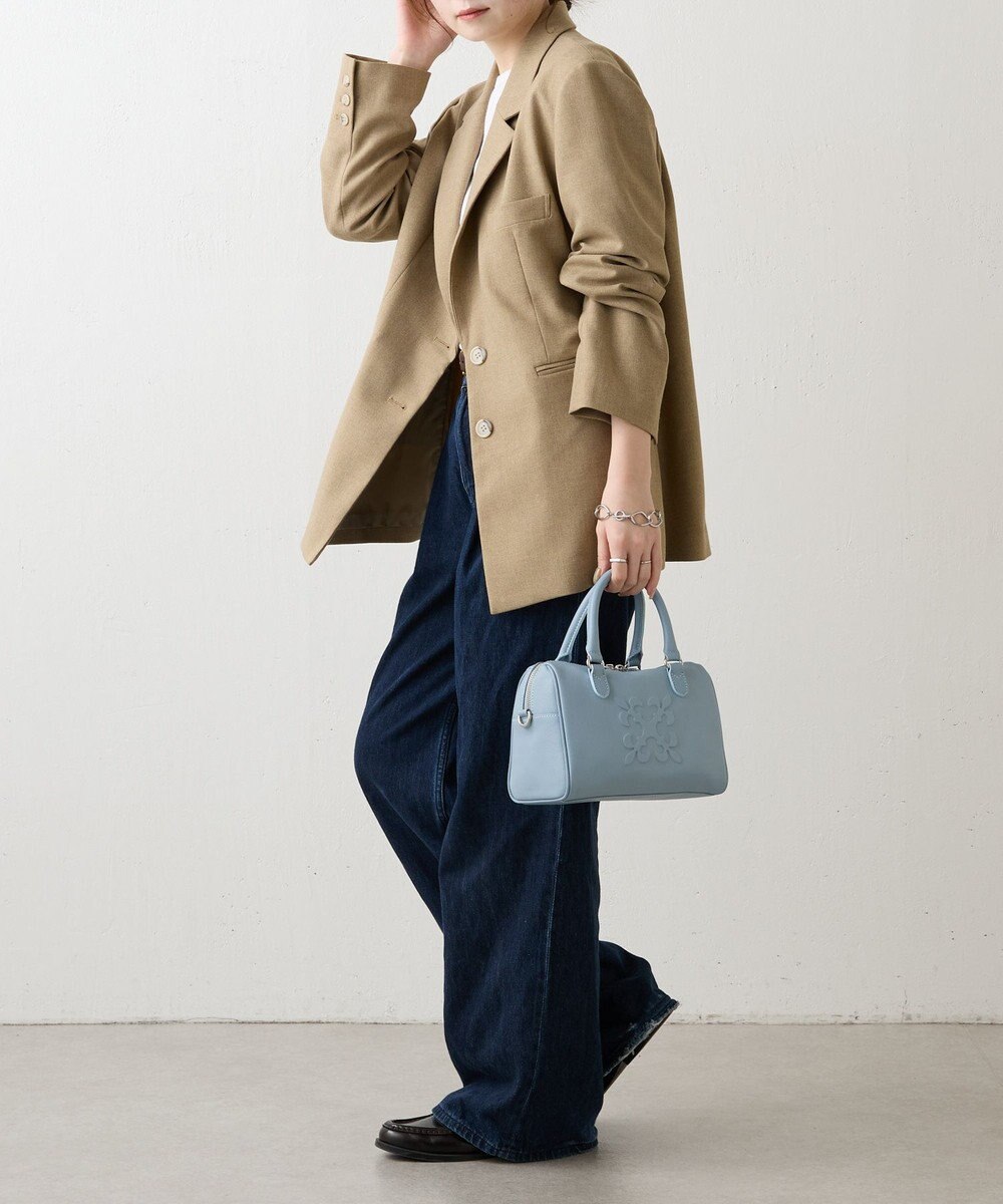 russet 《composition》レザー2WAYミニボストンバッグ(CE-1684) 