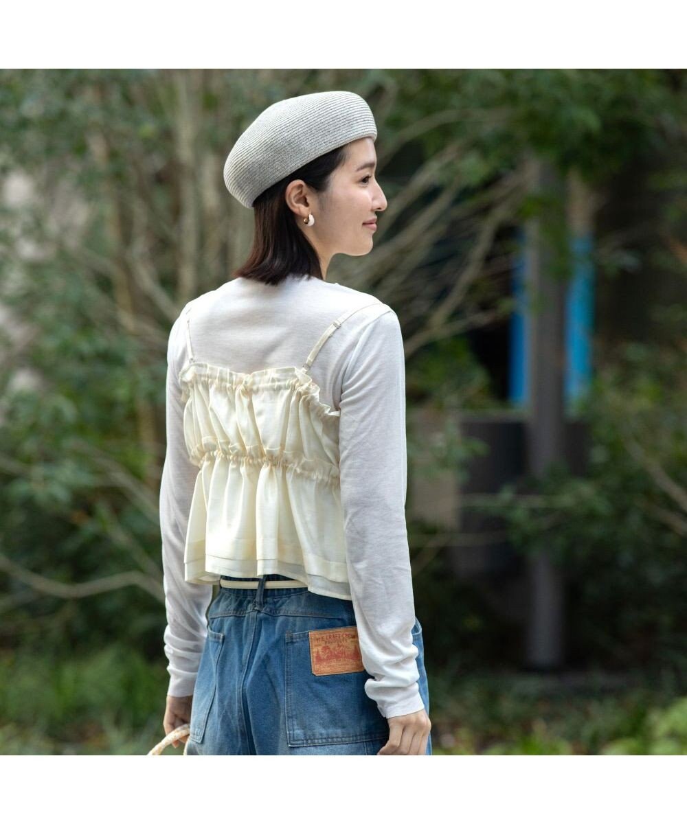 林八百吉商店 un chapeau　ペーパーブレードベレー 