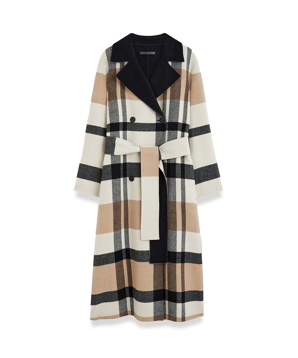 JOSEPH ダブルフェイスリバーシブル-アニメーション　ロングコート 