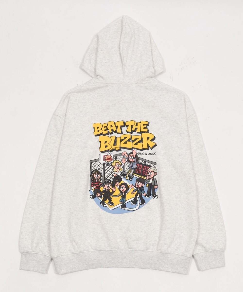 WEGO 【ユニセックス着用ITEM】別注NEWJACKグラフィックプルパーカー 